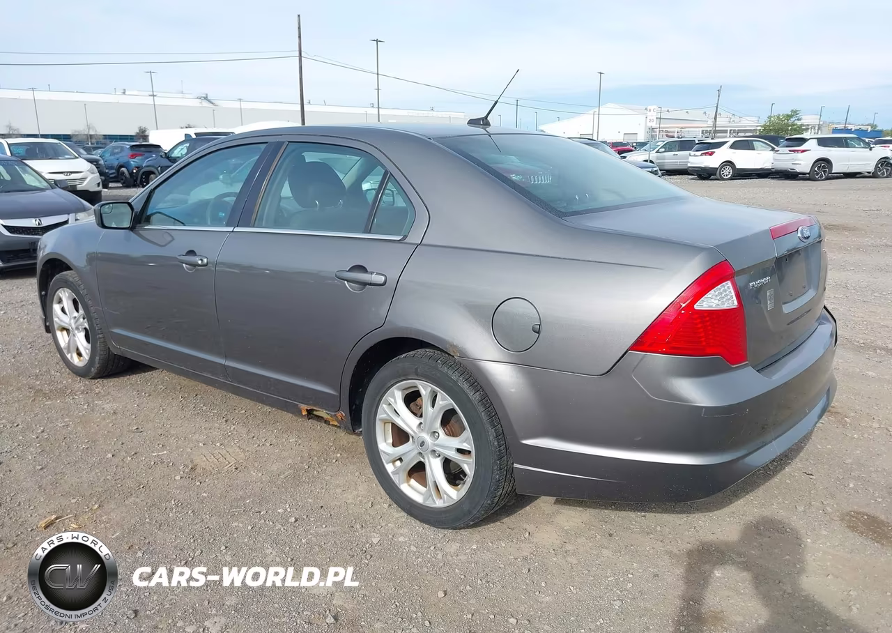 2012 Ford Fusion Se VIN:3FAHP0HA0CR348399 - 3