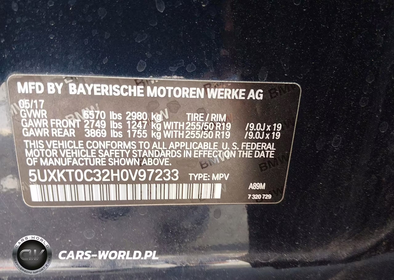 2017 BMW X5 Edrive xDrive40E Iperformance VIN:5UXKT0C32H0V97233 - 9