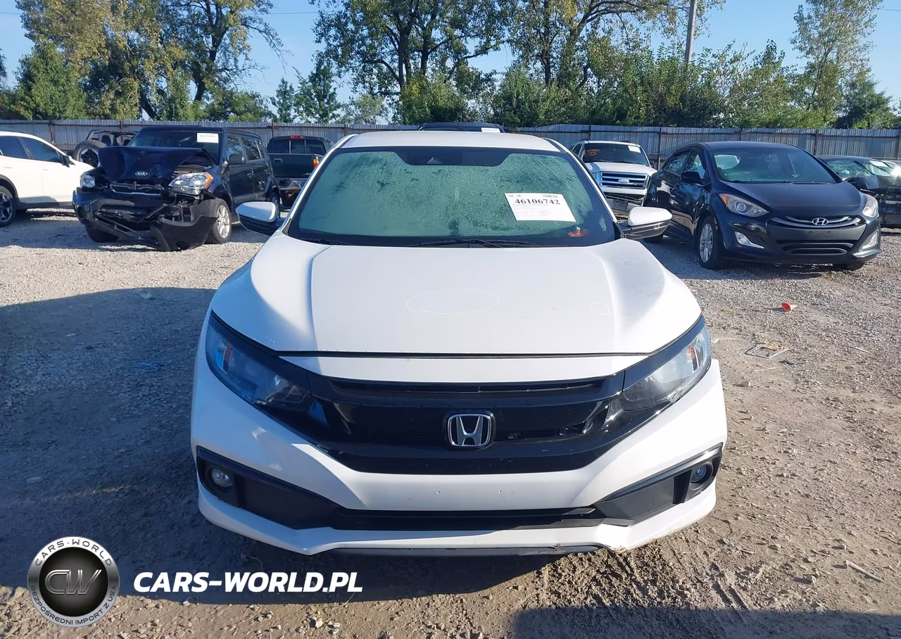2020 Honda Civic Sport VIN:19XFC2F82LE030946 - 12