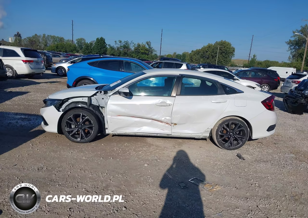 2020 Honda Civic Sport VIN:19XFC2F82LE030946 - 14
