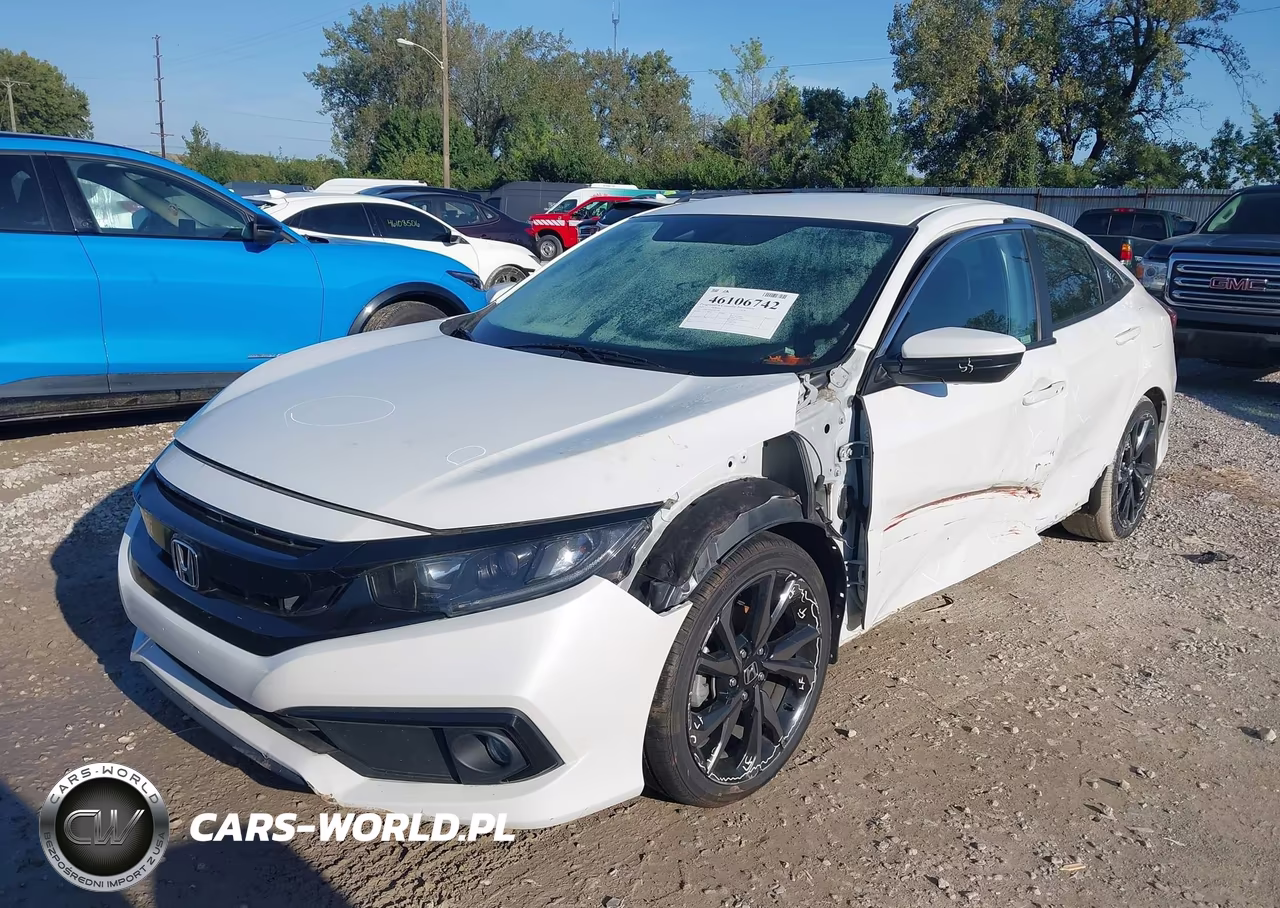 2020 Honda Civic Sport VIN:19XFC2F82LE030946 - 2