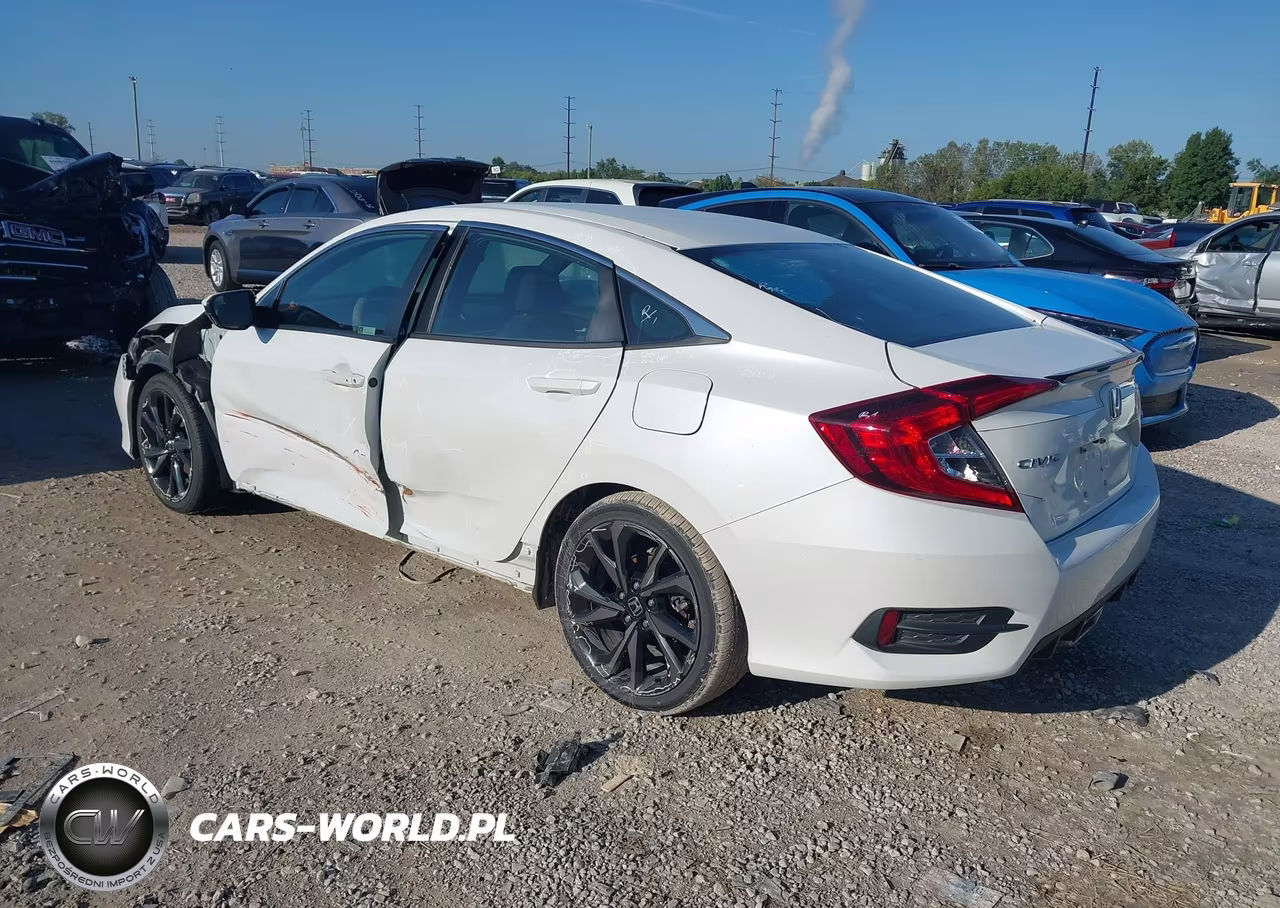 2020 Honda Civic Sport VIN:19XFC2F82LE030946 - 3