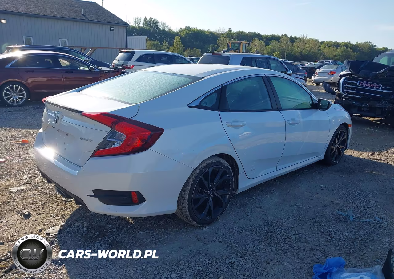 2020 Honda Civic Sport VIN:19XFC2F82LE030946 - 4