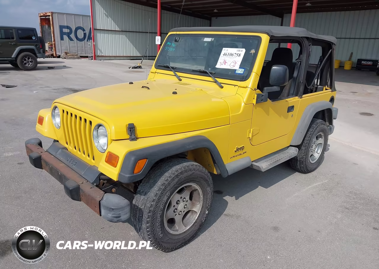 2003 Jeep Wrangler Se VIN:1J4FA29153P373264 - 2