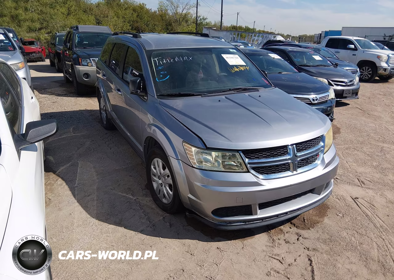 2018 Dodge Journey Se VIN:3C4PDCAB2JT233919 - 1