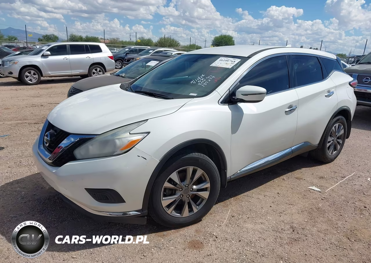 2017 Nissan Murano S VIN:5N1AZ2MG0HN185254 - 2