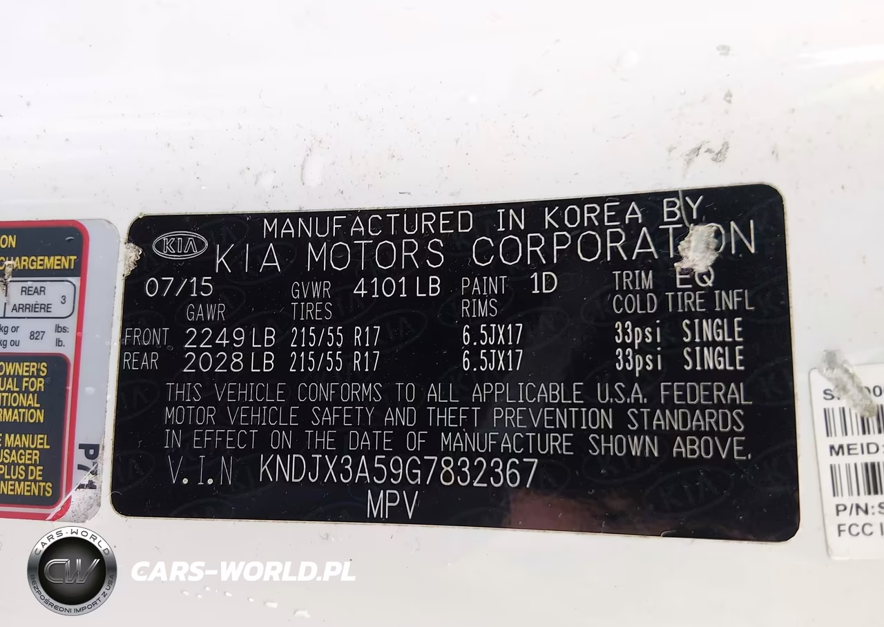 2016 Kia Soul ! VIN:KNDJX3A59G7832367 - 9