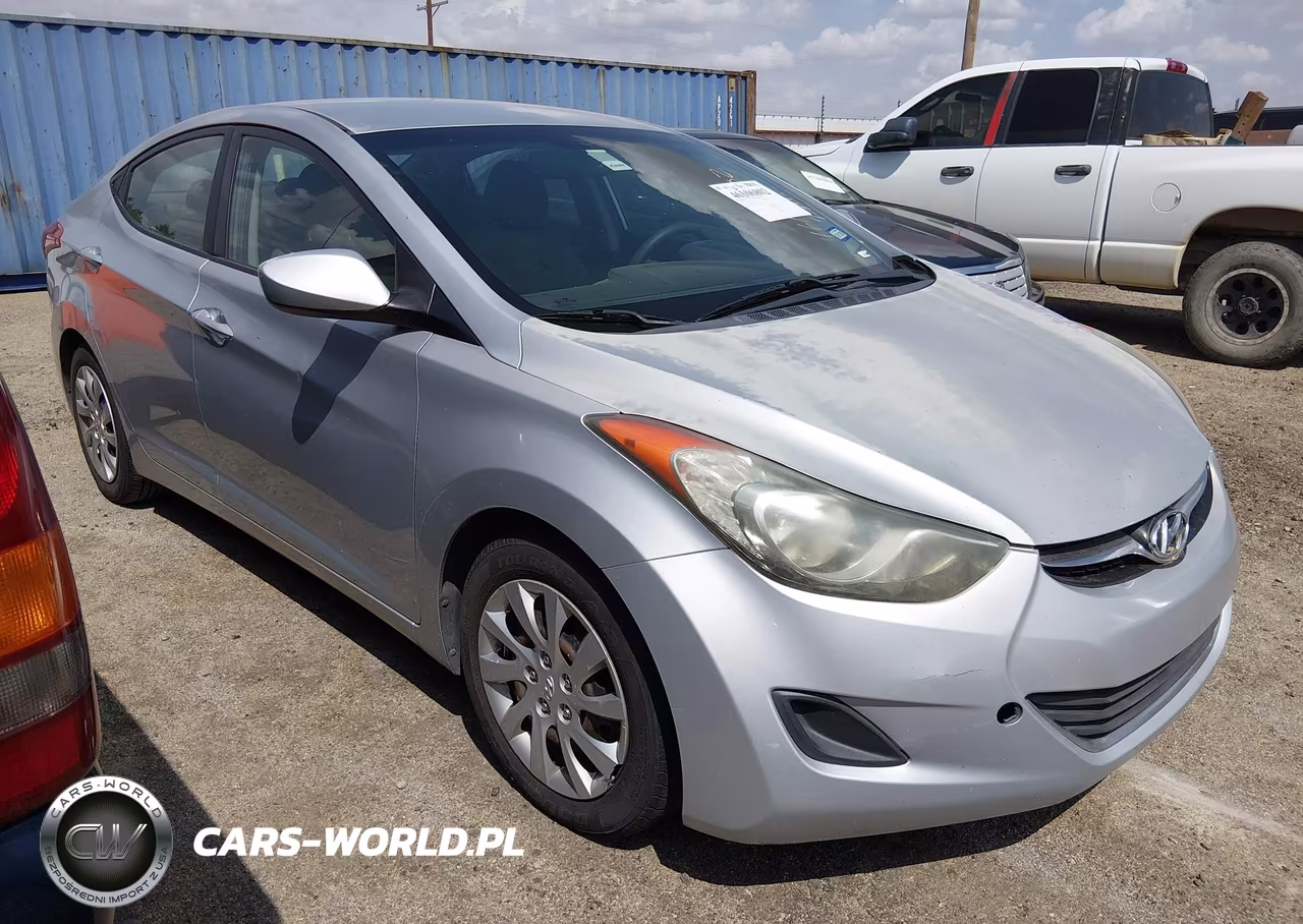 2012 Hyundai Elantra Gls VIN:5NPDH4AEXCH111836 - 1