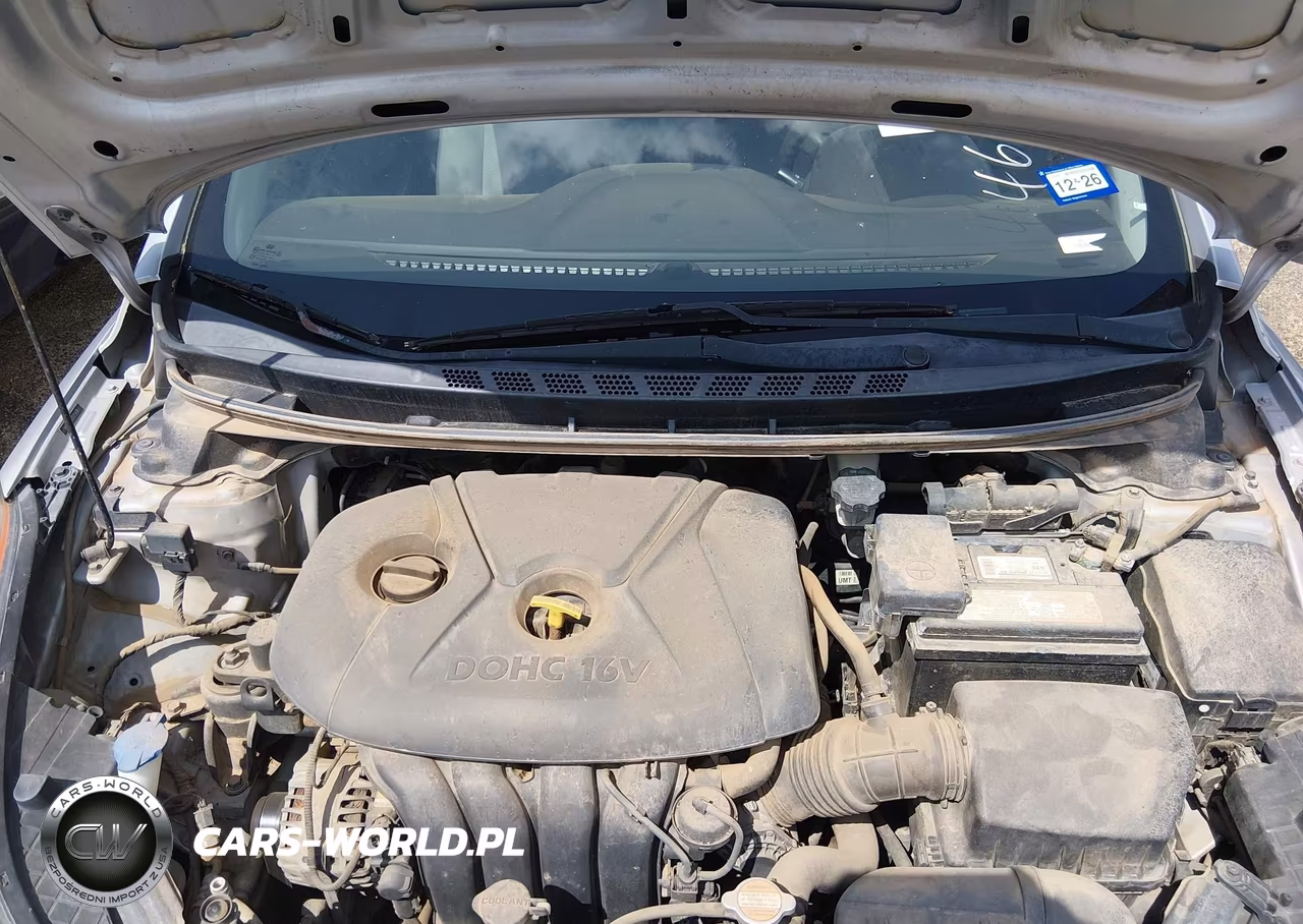 2012 Hyundai Elantra Gls VIN:5NPDH4AEXCH111836 - 10