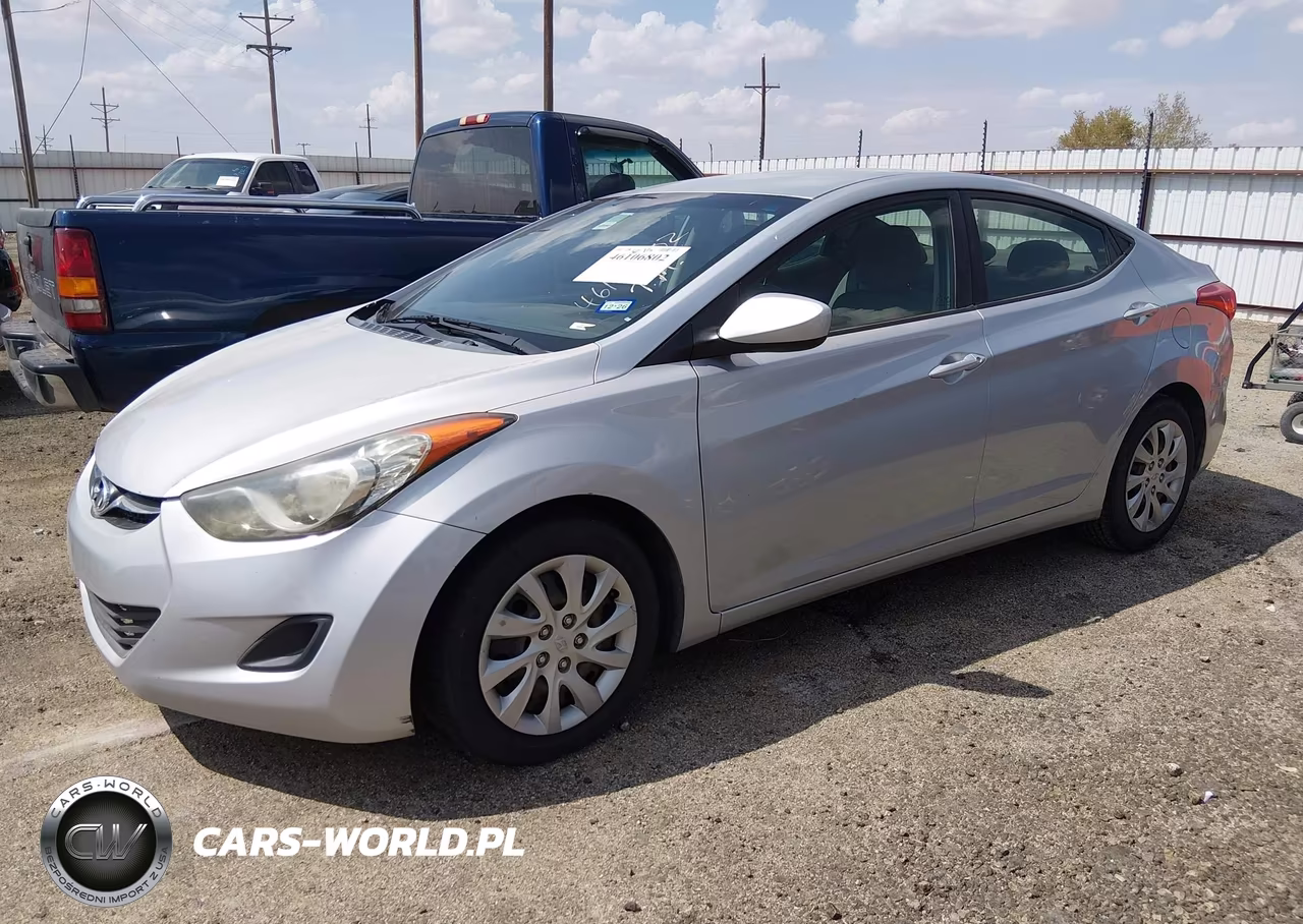 2012 Hyundai Elantra Gls VIN:5NPDH4AEXCH111836 - 2