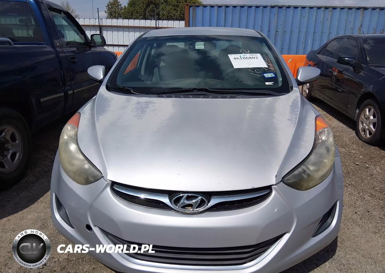 2012 Hyundai Elantra Gls VIN:5NPDH4AEXCH111836 - 6