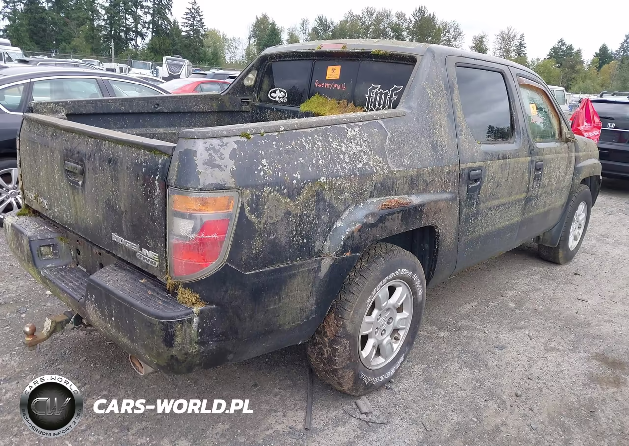 2006 Honda Ridgeline Rts VIN:2HJYK16416H502948 - 4