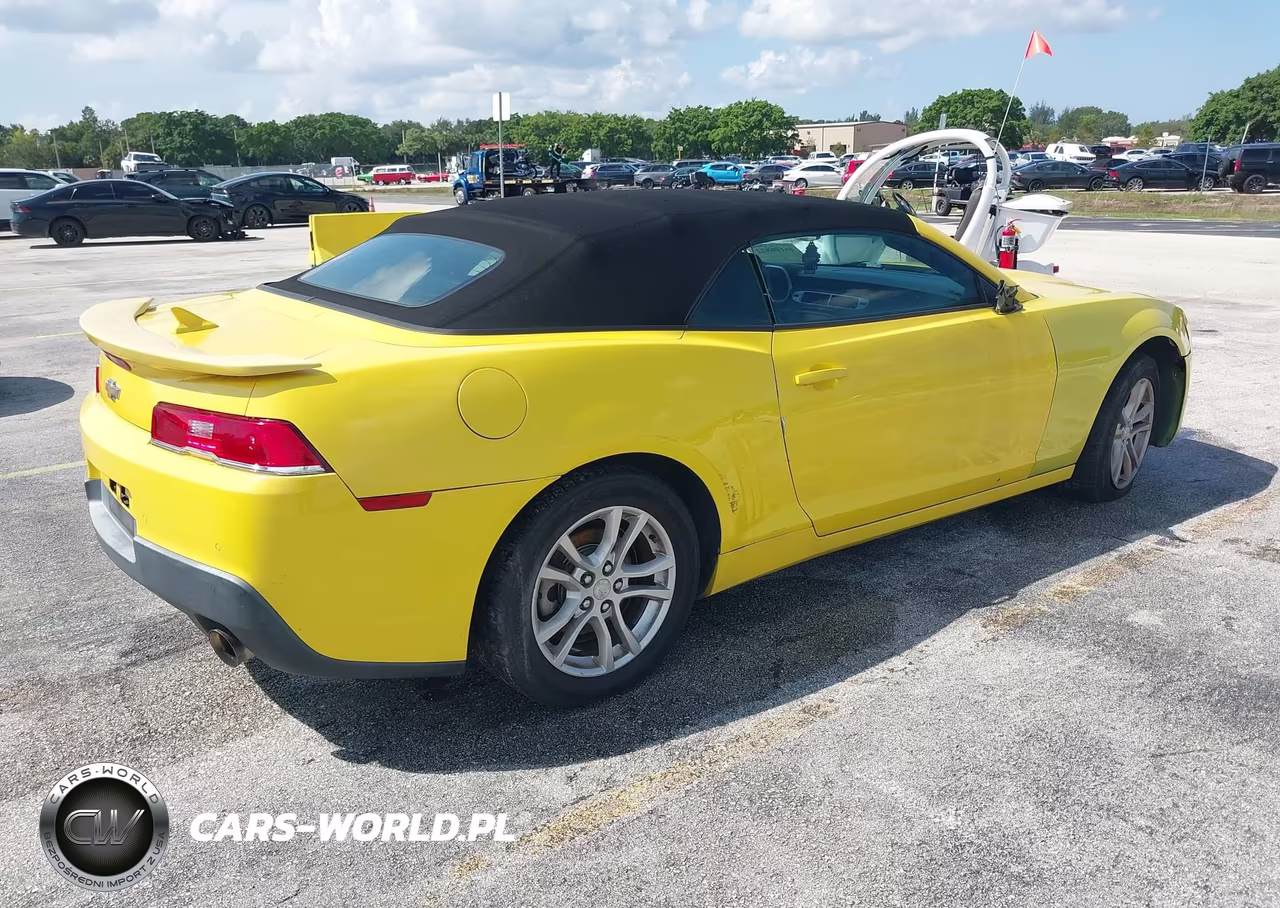 2015 Chevrolet Camaro 1Lt VIN:2G1FD3D32F9103187 - 4