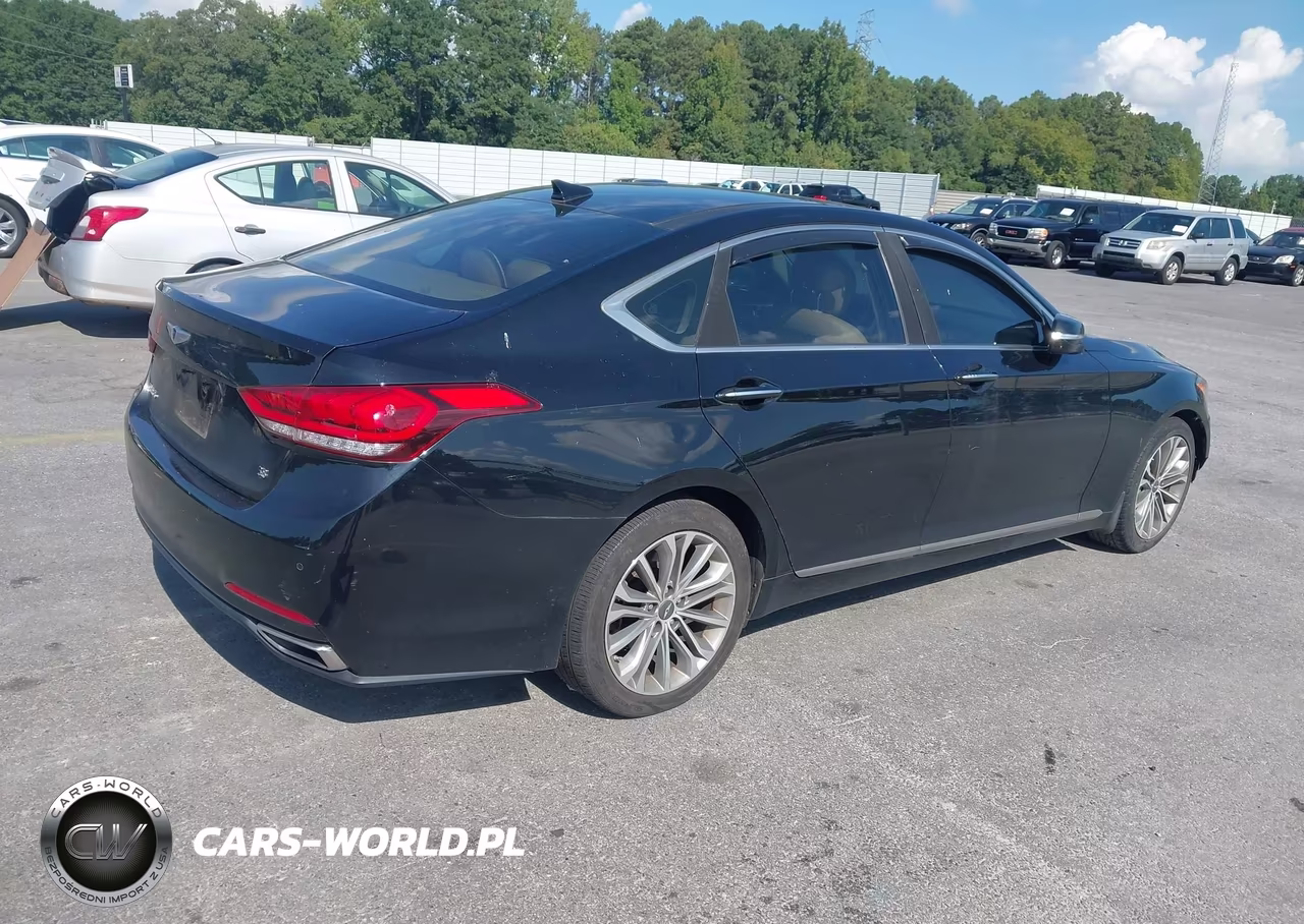 2015 Hyundai Genesis 3.8 VIN:KMHGN4JEXFU100136 - 4