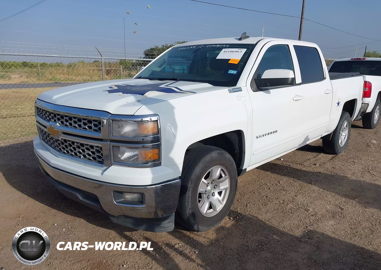 2015 Chevrolet Silverado 1500 Lt VIN:3GCPCREC8FG135857 - 2