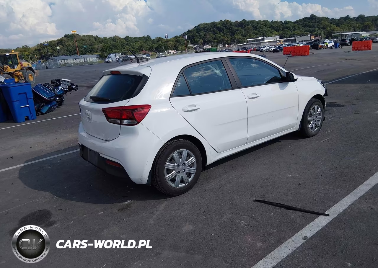 2022 Kia Rio 5-Door S VIN:3KPA25AD3NE481387 - 4