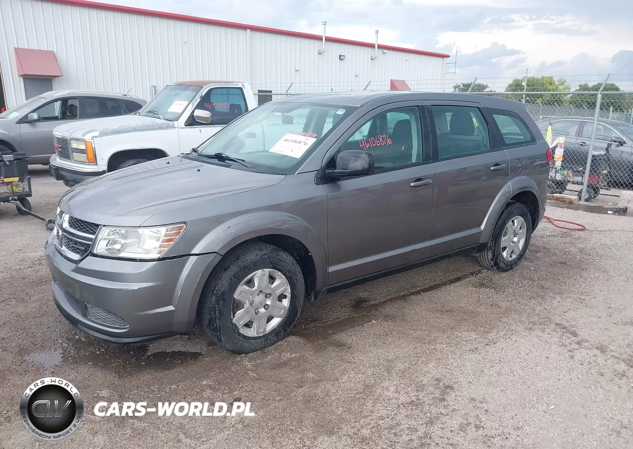 2012 Dodge Journey Se-Avp VIN:3C4PDCAB7CT203656 - 2