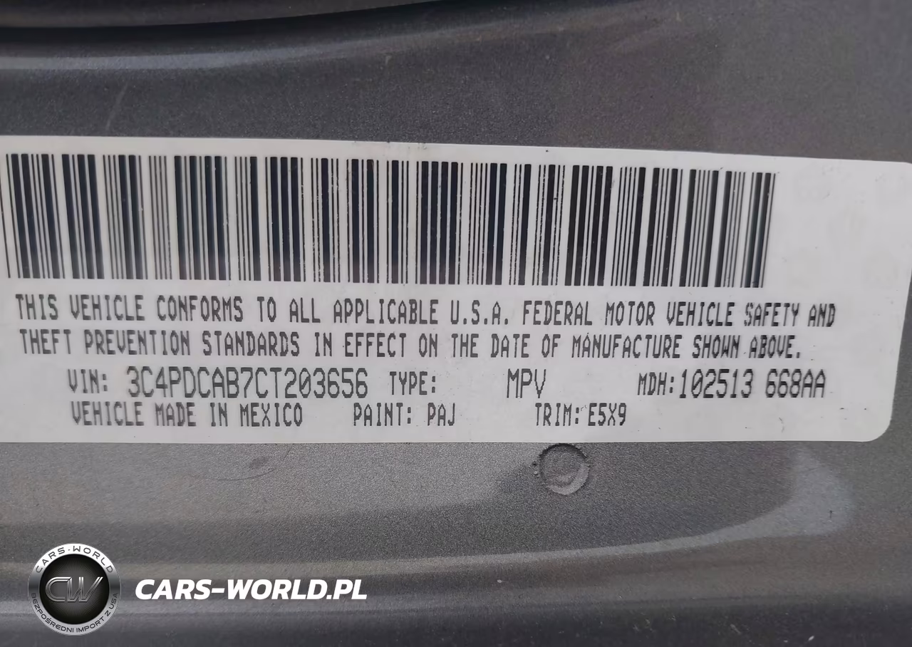 2012 Dodge Journey Se-Avp VIN:3C4PDCAB7CT203656 - 9