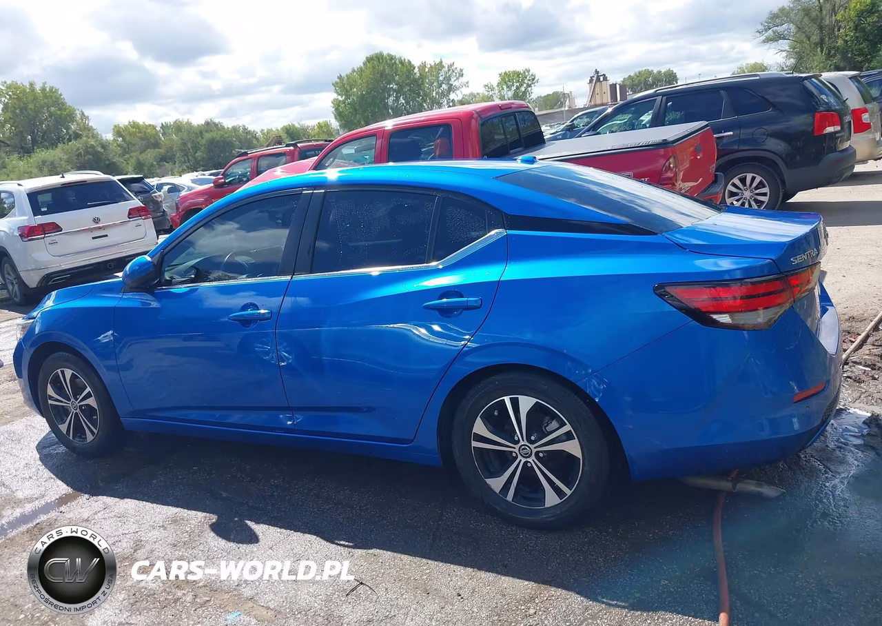 2022 Nissan Sentra Sv Xtronic Cvt VIN:3N1AB8CV9NY316324 - 14