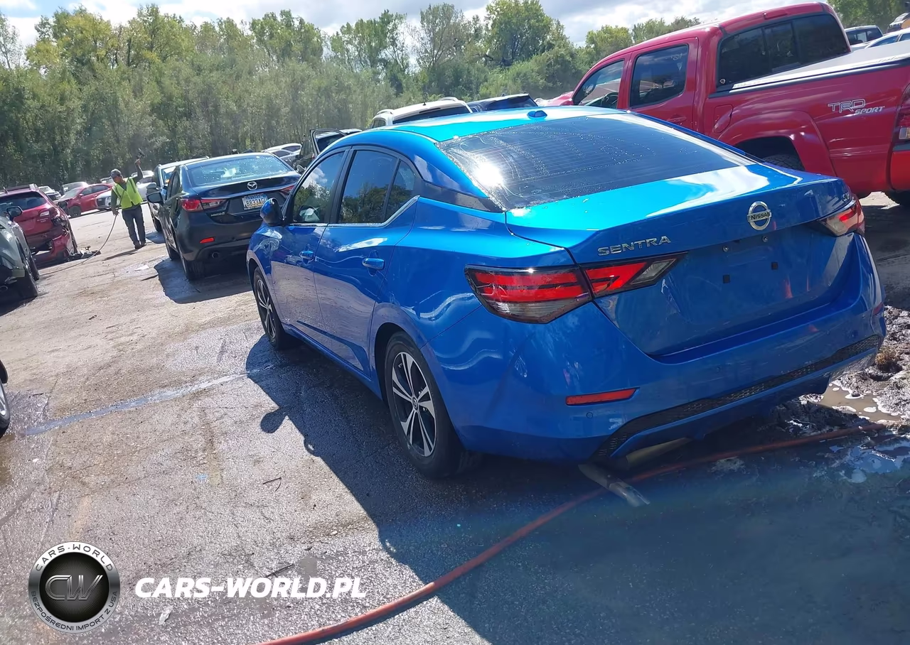 2022 Nissan Sentra Sv Xtronic Cvt VIN:3N1AB8CV9NY316324 - 3