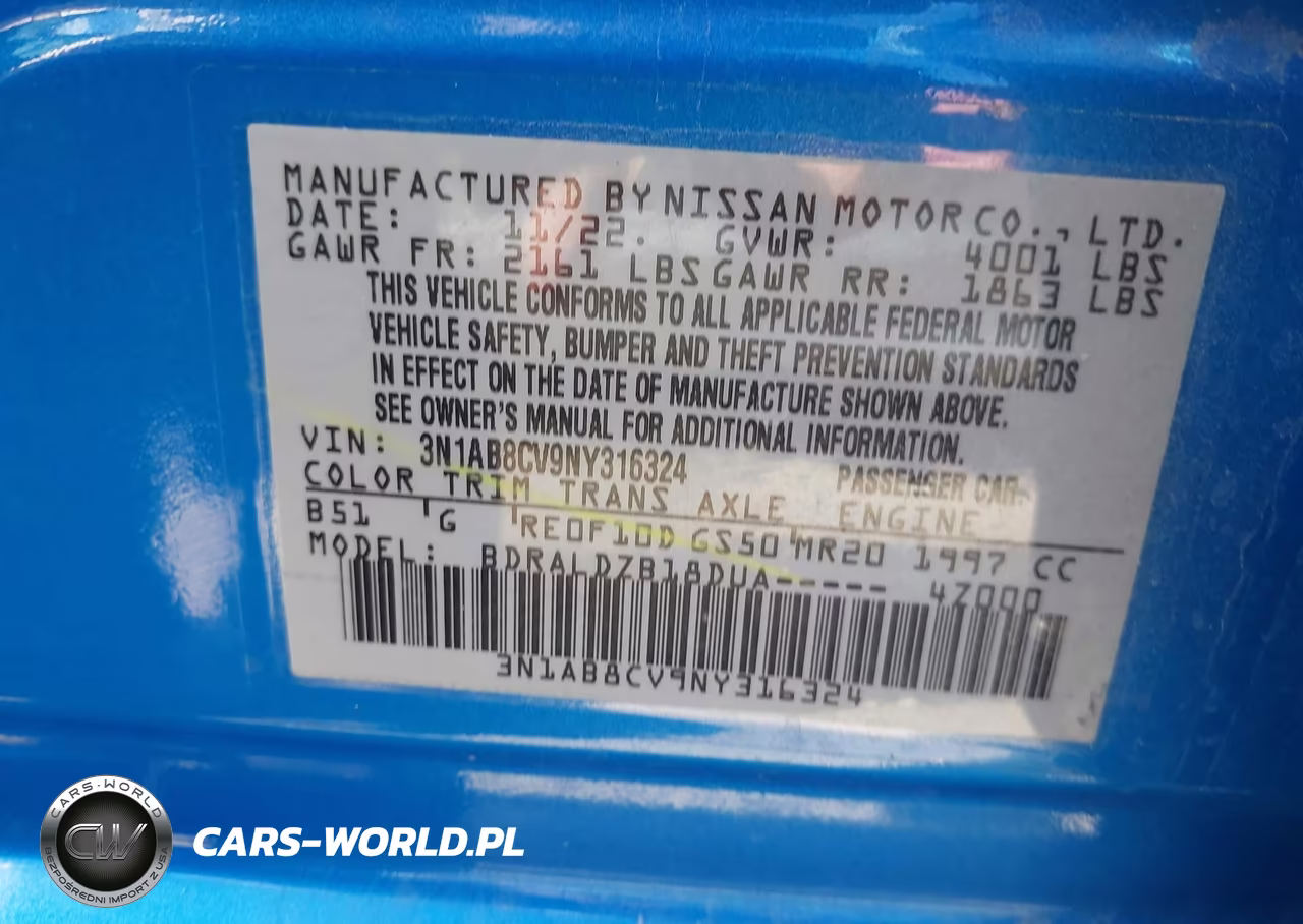 2022 Nissan Sentra Sv Xtronic Cvt VIN:3N1AB8CV9NY316324 - 9