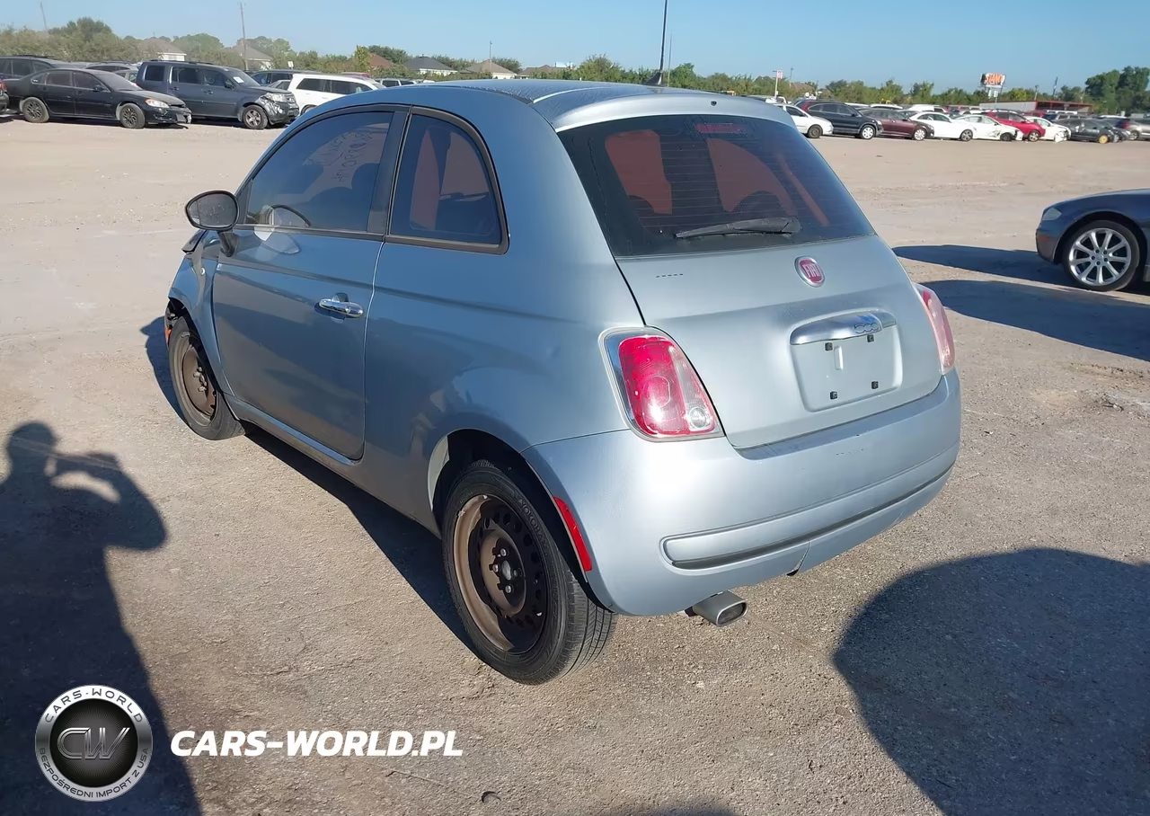 2013 Fiat 500 Pop VIN:3C3CFFAR5DT727921 - 3