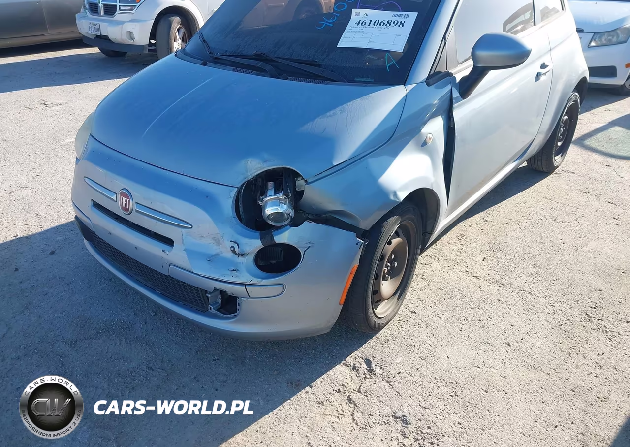 2013 Fiat 500 Pop VIN:3C3CFFAR5DT727921 - 6