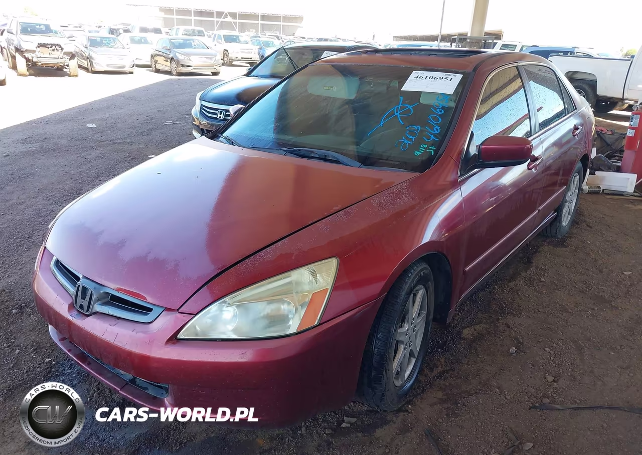 2003 Honda Accord 3.0 Ex VIN:1HGCM66523A074723 - 2