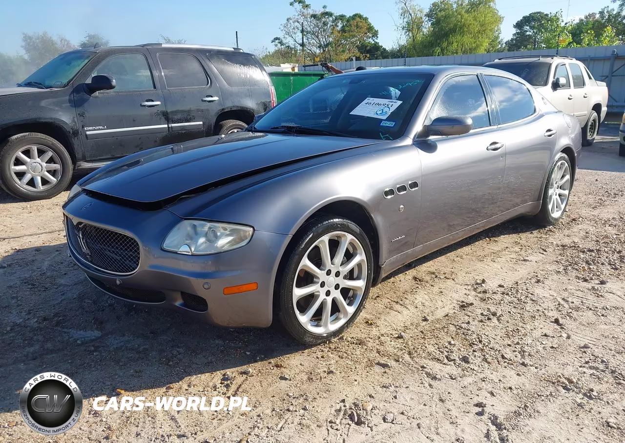 2008 Maserati Quattroporte Base Automatic-Executive Gt Automatic-Sport Gt S Automatic VIN:ZAMFE39A580039165 - 2
