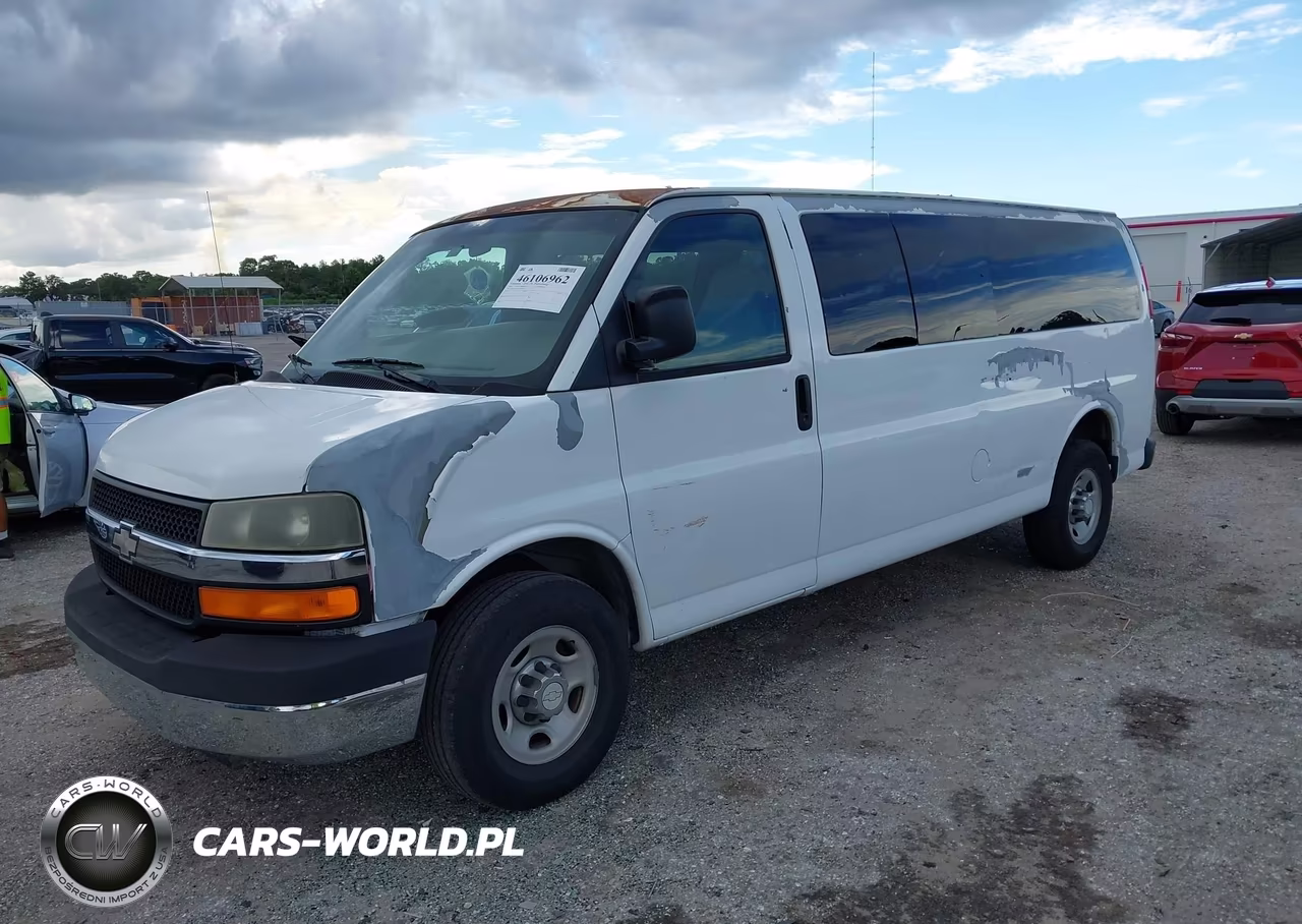 2007 Chevrolet Express Ls VIN:1GAHG39U771246918 - 2