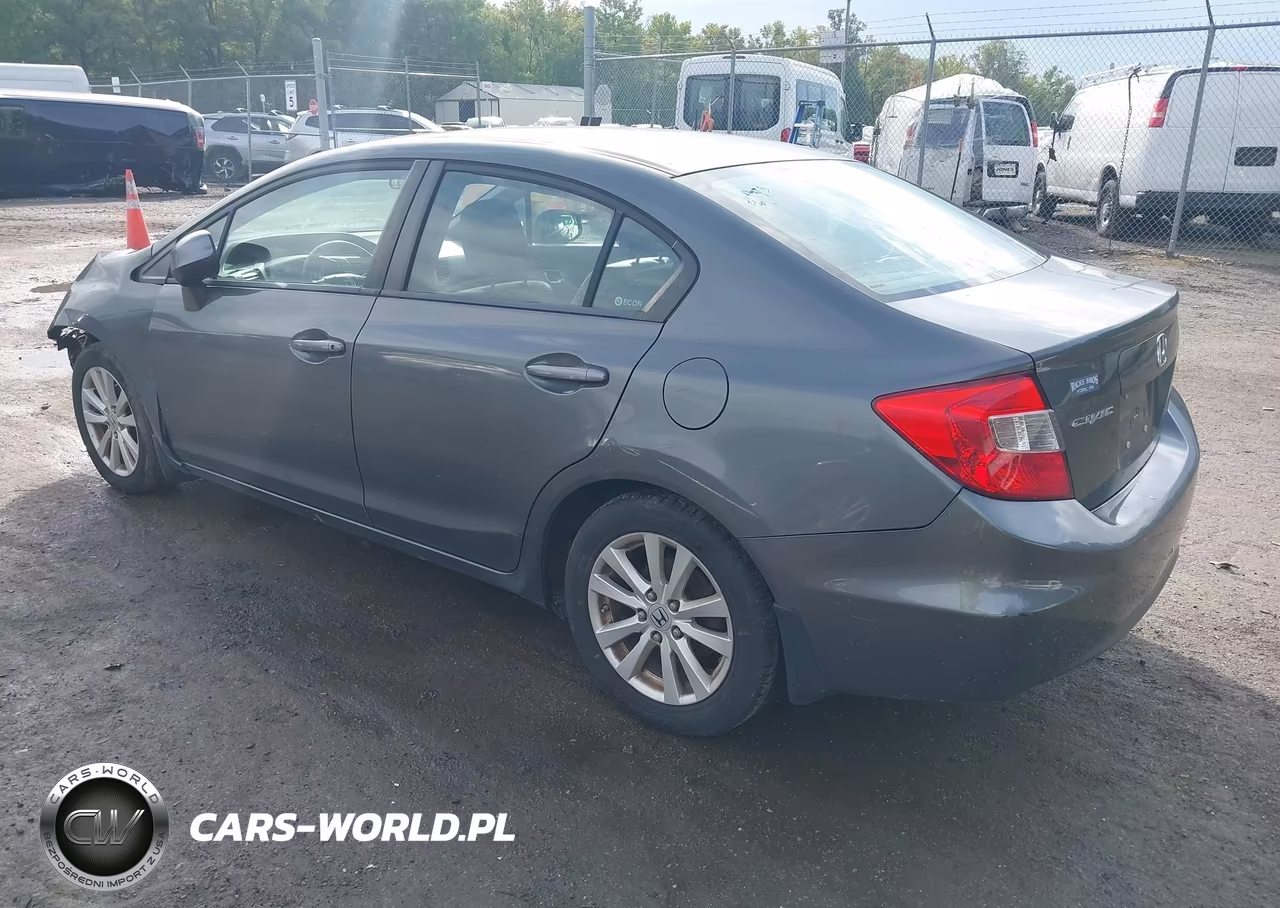 2012 Honda Civic Ex-L VIN:2HGFB2F95CH547840 - 3