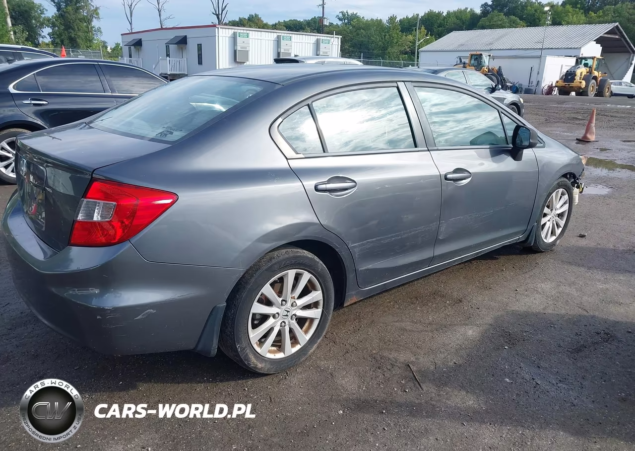 2012 Honda Civic Ex-L VIN:2HGFB2F95CH547840 - 4