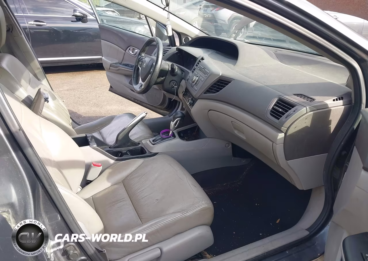 2012 Honda Civic Ex-L VIN:2HGFB2F95CH547840 - 5