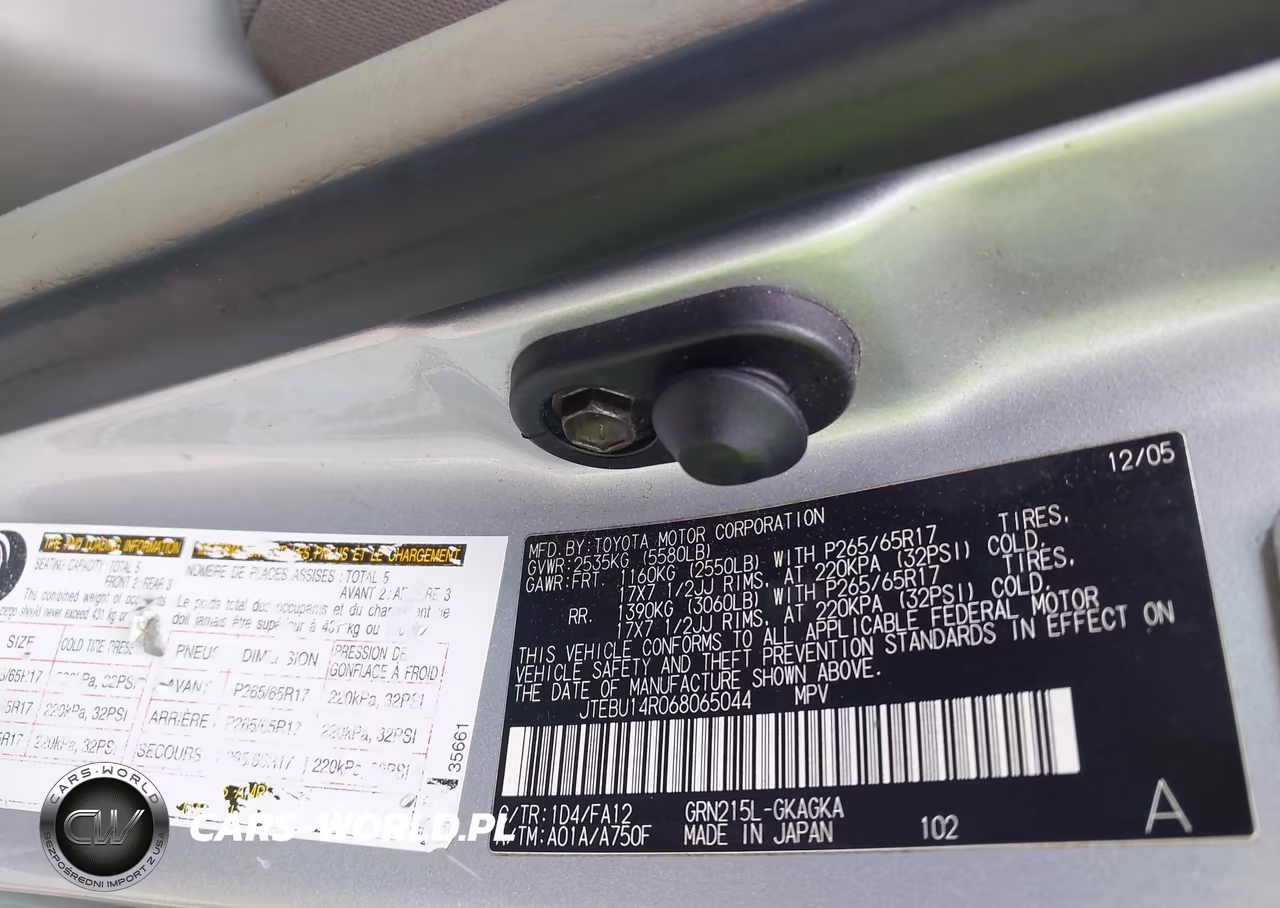 2006 Toyota 4Runner Sr5 V6 VIN:JTEBU14R068065044 - 9