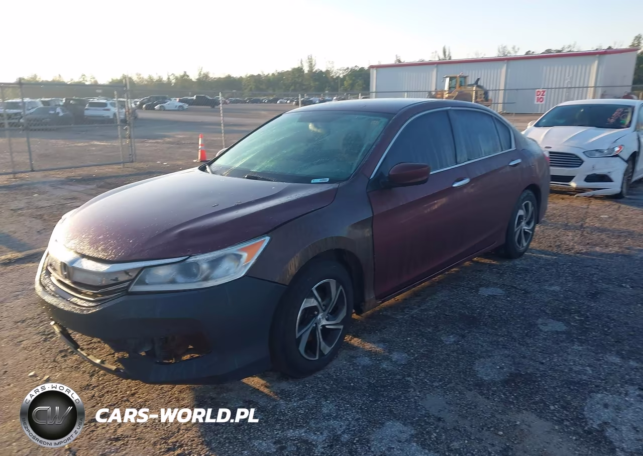 2016 Honda Accord Lx VIN:1HGCR2F38GA078628 - 2