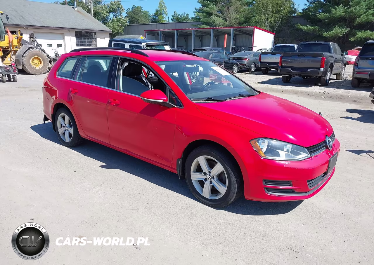 2015 Volkswagen Golf Sportwagen Tdi S 4-Door VIN:3VWCA7AU5FM519391 - 1