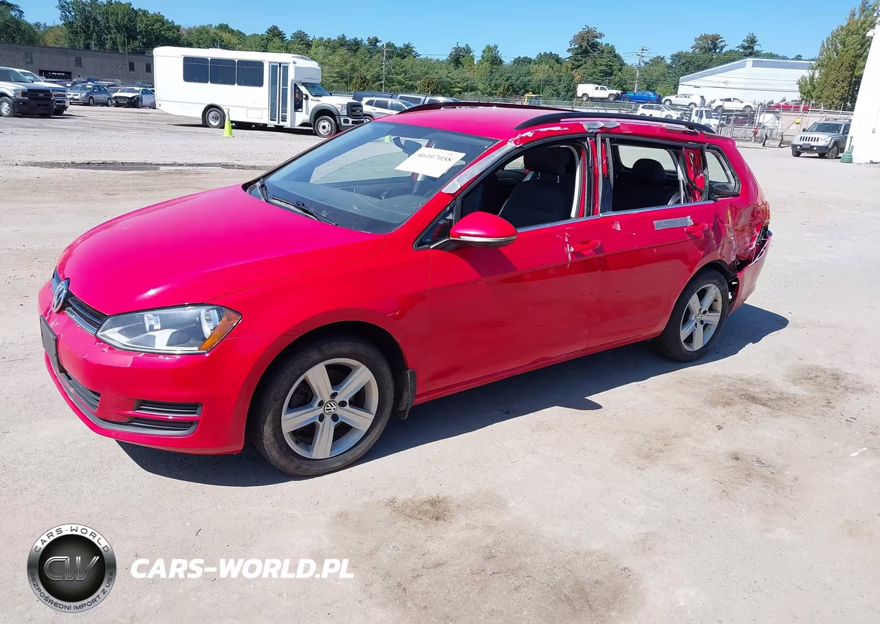 2015 Volkswagen Golf Sportwagen Tdi S 4-Door VIN:3VWCA7AU5FM519391 - 2