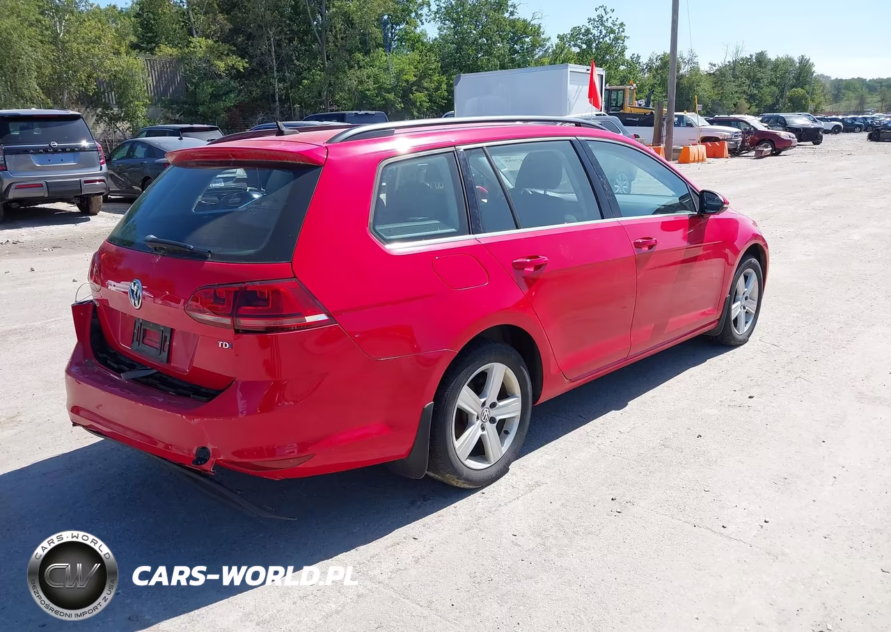 2015 Volkswagen Golf Sportwagen Tdi S 4-Door VIN:3VWCA7AU5FM519391 - 4
