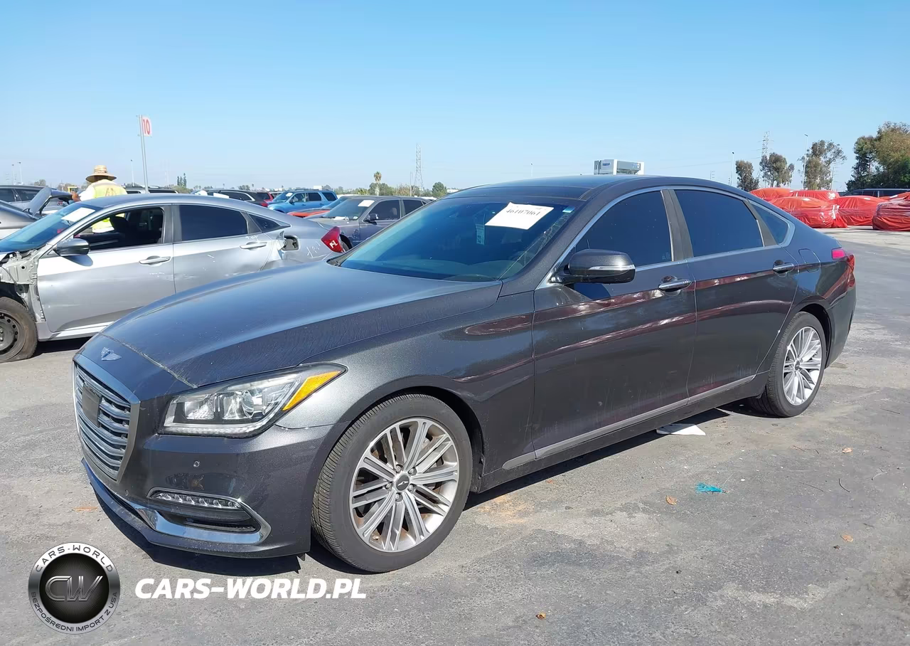 2018 Genesis G80 3.8 VIN:KMHGN4JE3JU238495 - 2