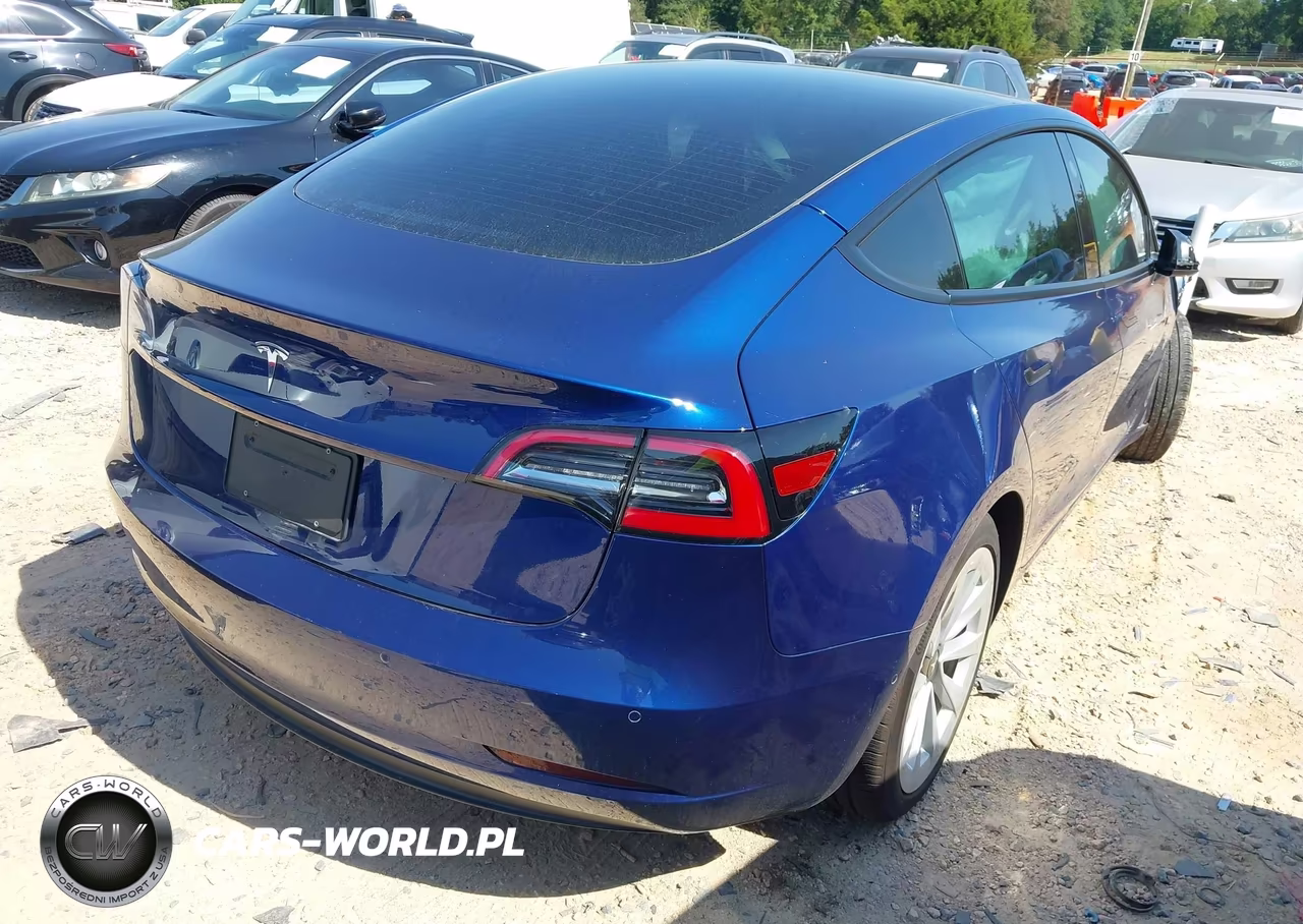 2021 Tesla Model 3 Standard Range Plus Rear-Wheel Drive VIN:5YJ3E1EA8MF096635 - 4