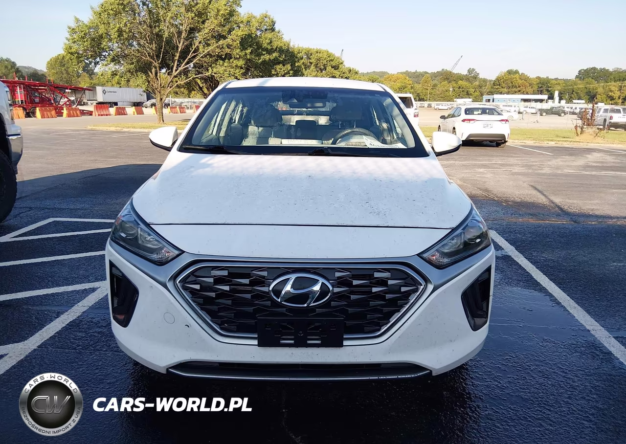 2020 Hyundai Ioniq Hybrid Blue VIN:KMHC65LC6LU221156 - 17