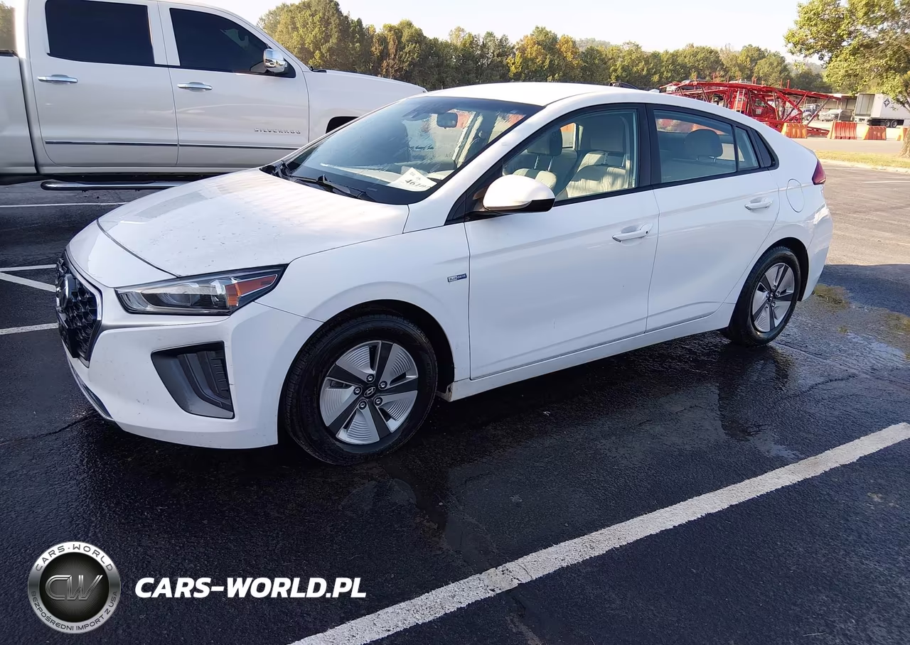 2020 Hyundai Ioniq Hybrid Blue VIN:KMHC65LC6LU221156 - 2