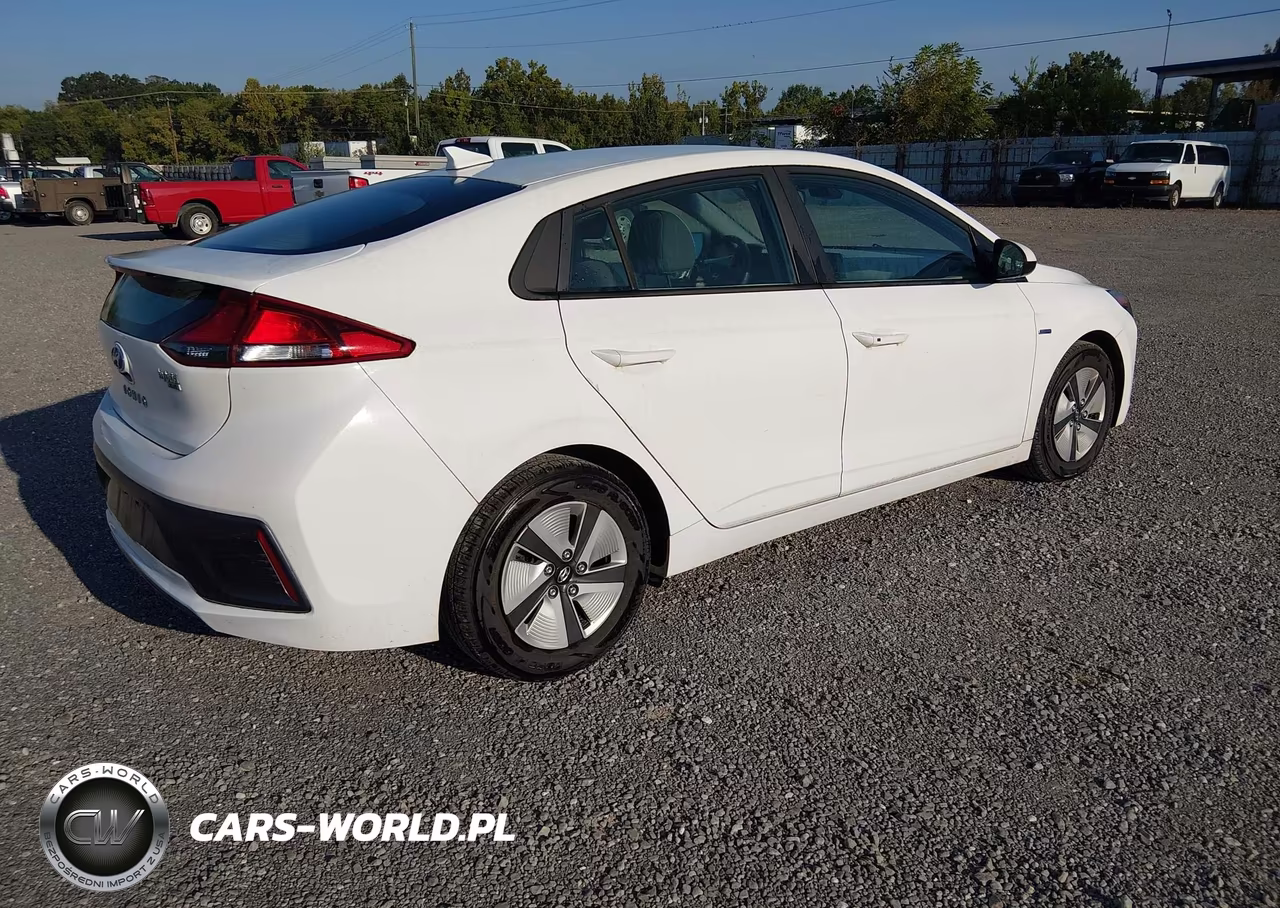 2020 Hyundai Ioniq Hybrid Blue VIN:KMHC65LC6LU221156 - 4