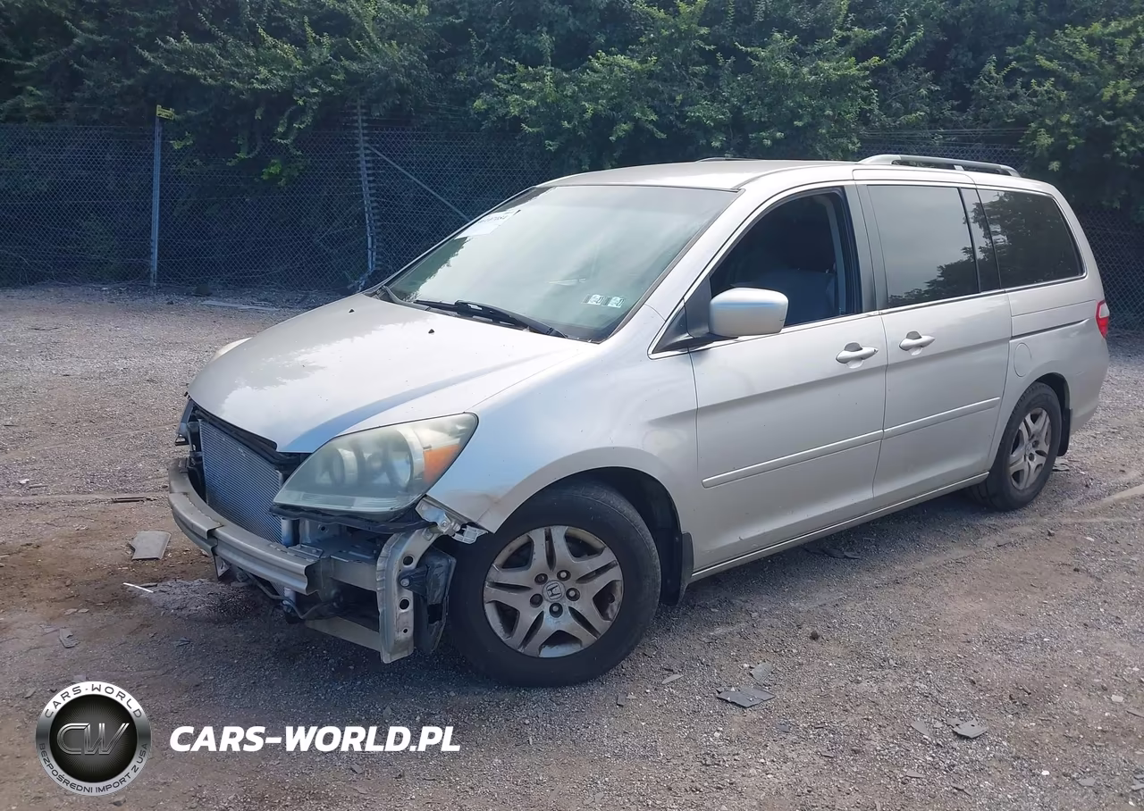 2007 Honda Odyssey Ex VIN:5FNRL38457B034728 - 2