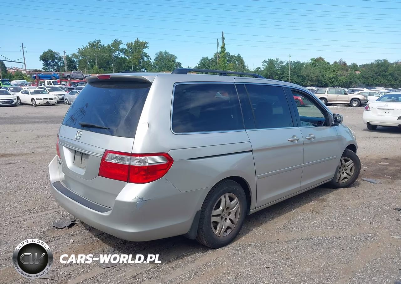 2007 Honda Odyssey Ex VIN:5FNRL38457B034728 - 4