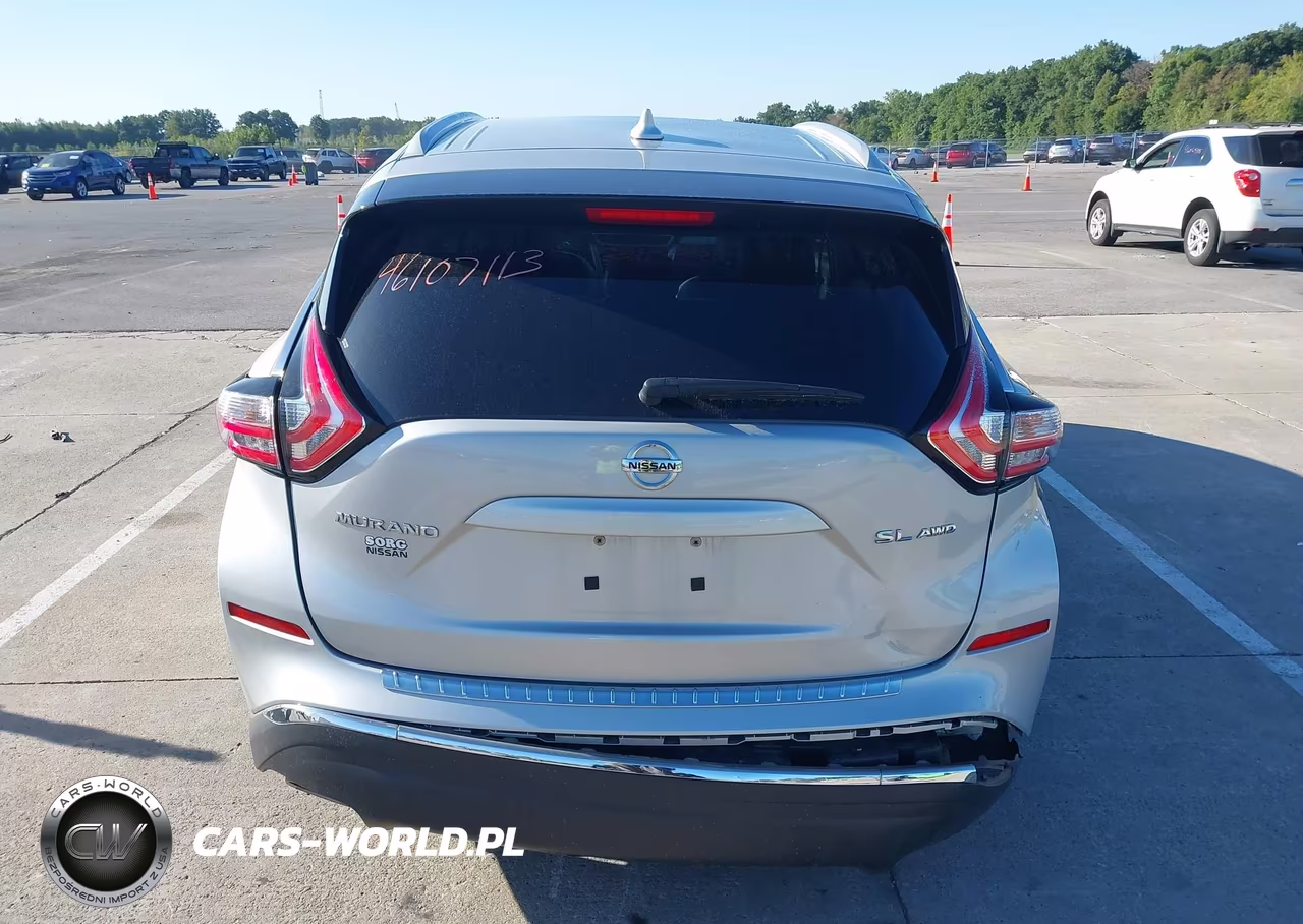 2017 Nissan Murano Sl VIN:5N1AZ2MH6HN135239 - 16