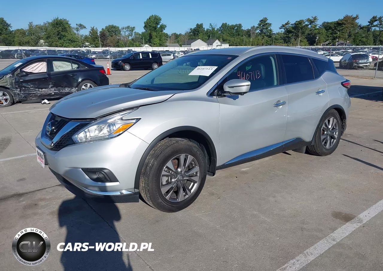2017 Nissan Murano Sl VIN:5N1AZ2MH6HN135239 - 2