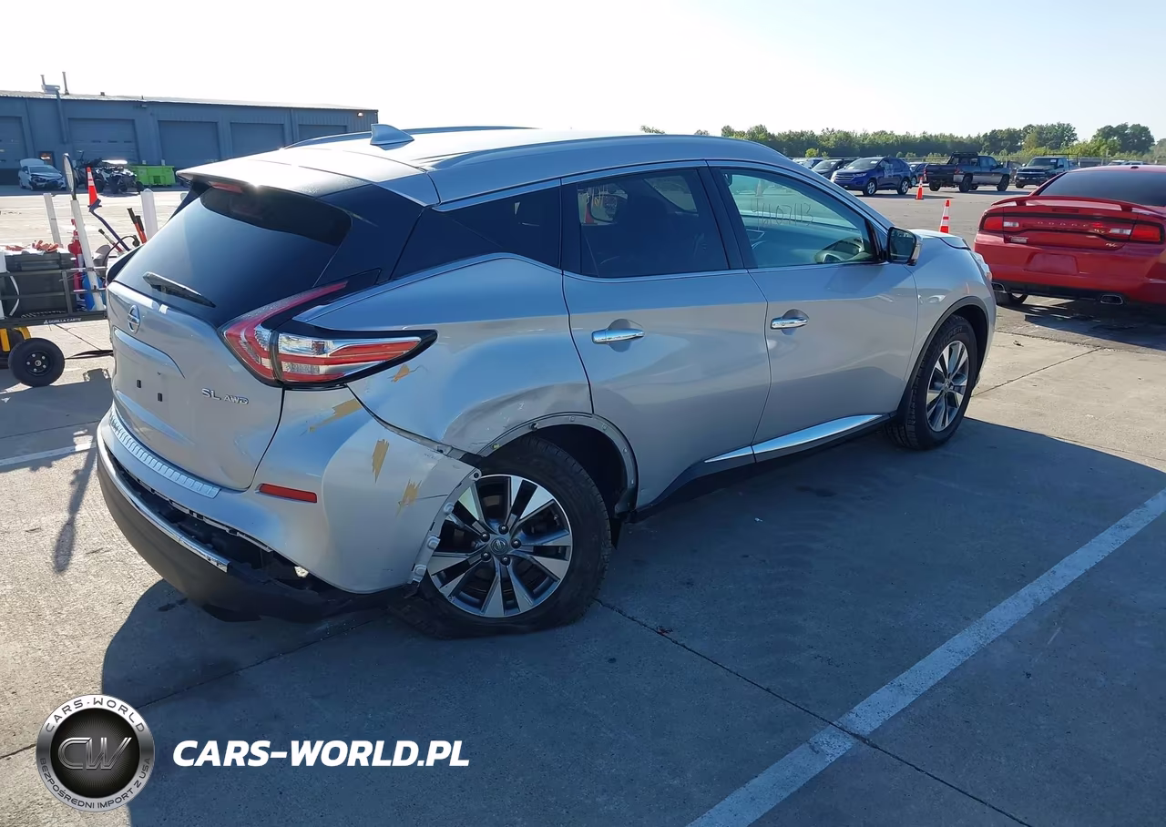 2017 Nissan Murano Sl VIN:5N1AZ2MH6HN135239 - 4
