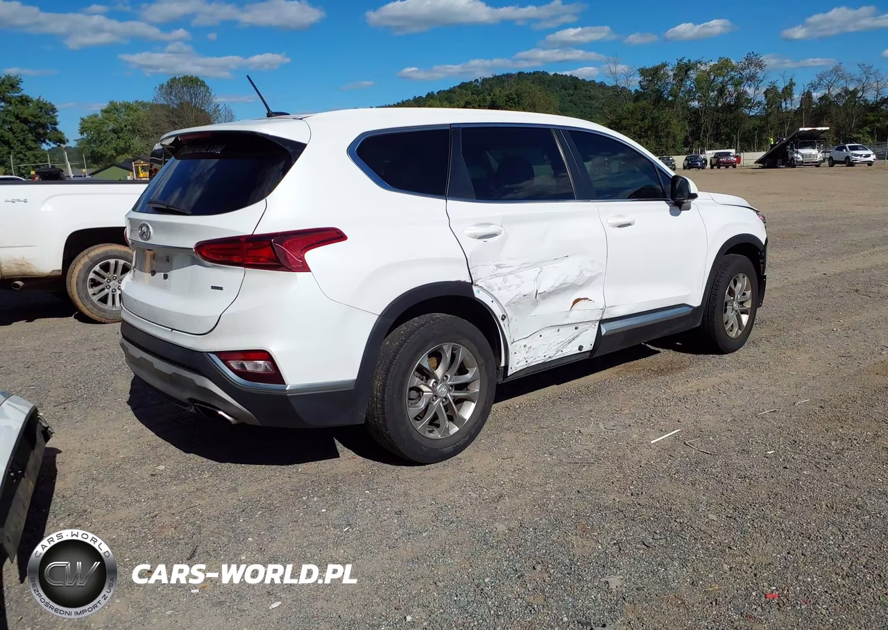 2019 Hyundai Santa Fe Se VIN:5NMS2CAD1KH132550 - 4