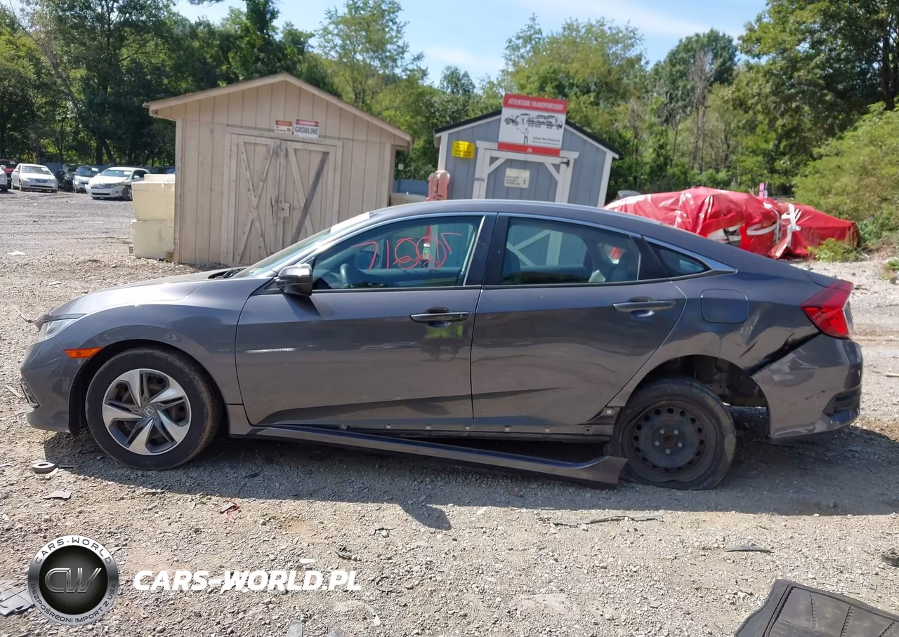 2019 Honda Civic Lx VIN:2HGFC2F66KH576331 - 15